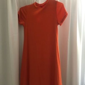 Orange dress